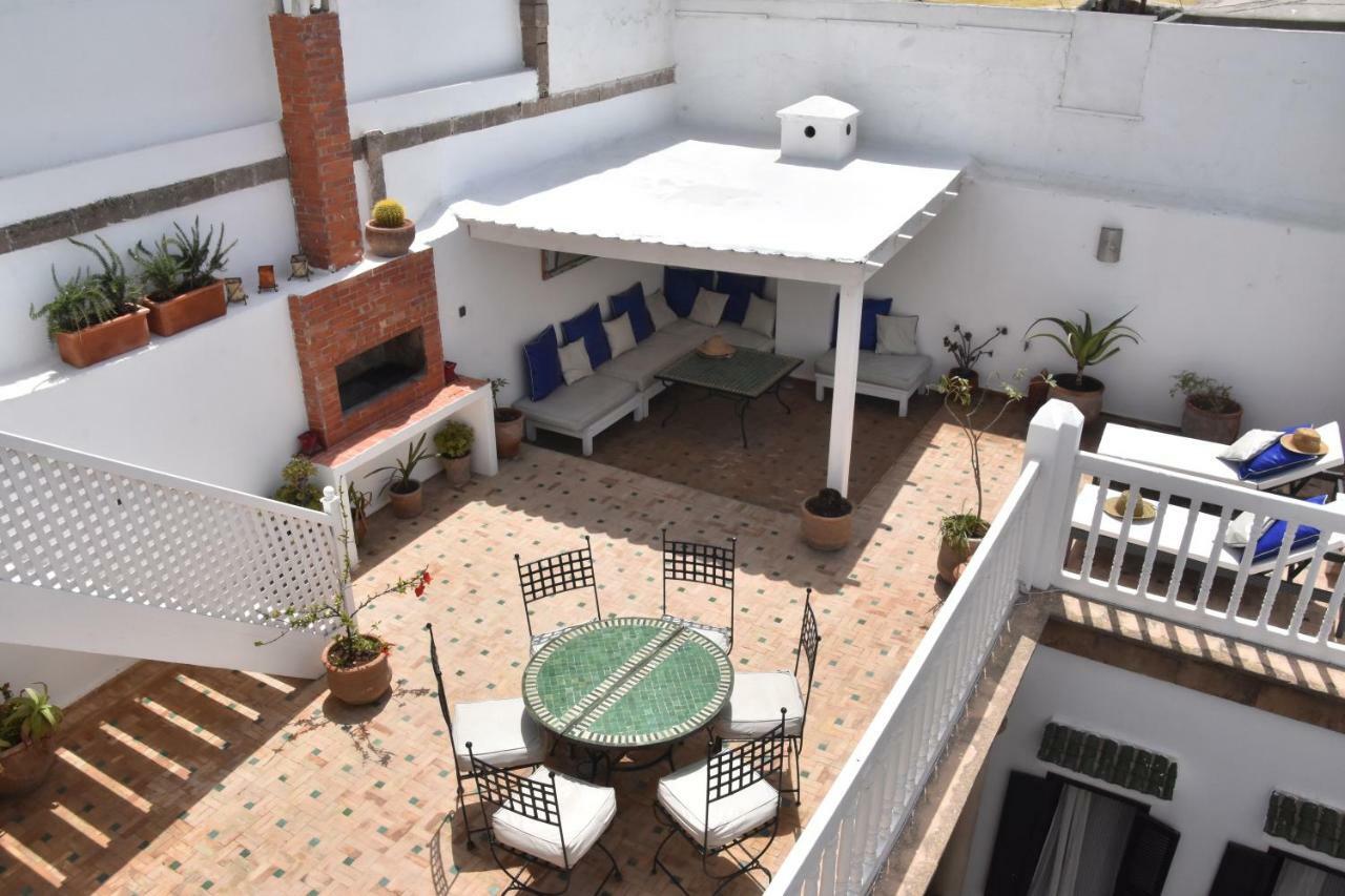 Riad Dar Assalama Terrasse Vue Mer Essaouira Exterior foto